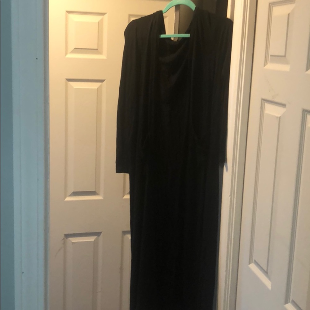 Black fashion nova duster